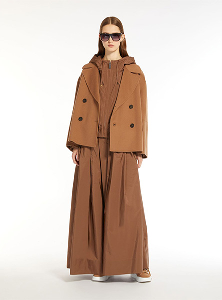 MaxMara高仿女装 |MaxMara A货服装  2024年新款 双排扣羊毛夹克外套