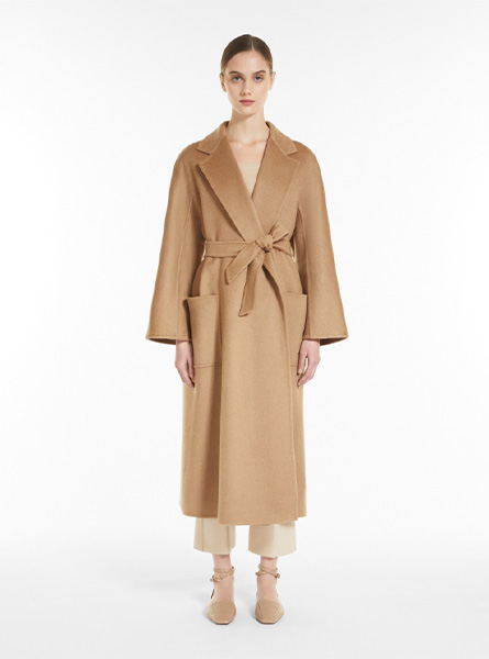 MaxMara高仿女装 |MaxMara A货服装  2024年新款 Ludmilla浴袍式羊绒大衣