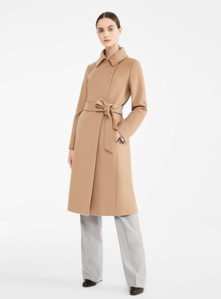 MaxMara高仿女装 |MaxMara A货服装  2024年新款 羊毛长大衣