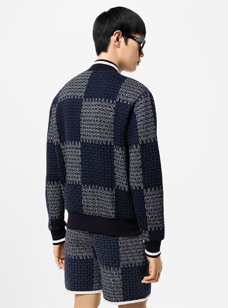 LV高仿男装 | 路易威登a货  2024年LV新款 DAMIER 绗缝飞行员夹克