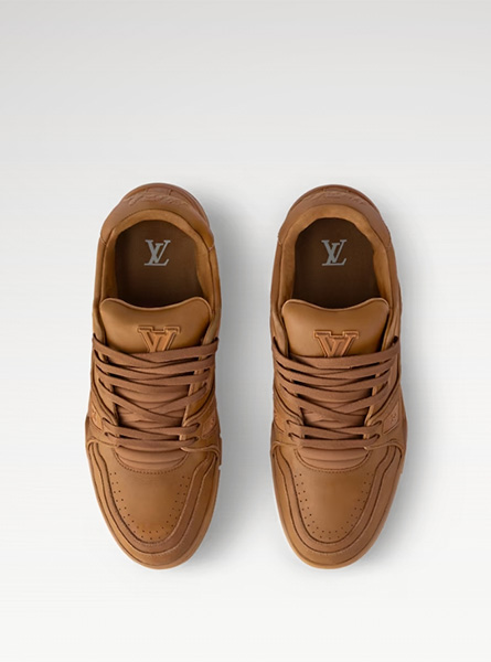 高仿LV男鞋 | A货路易威登男鞋 2025年LV新款 LV Trainer Distressed 运动鞋